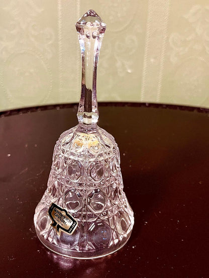 Sovereign Crystal Hand Bell Clear Crystal 13cm
