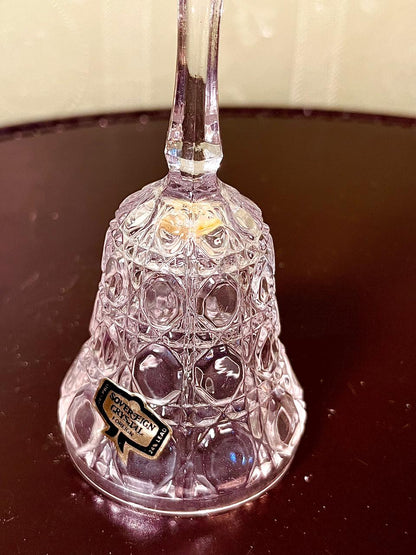 Sovereign Crystal Hand Bell Clear Crystal 13cm