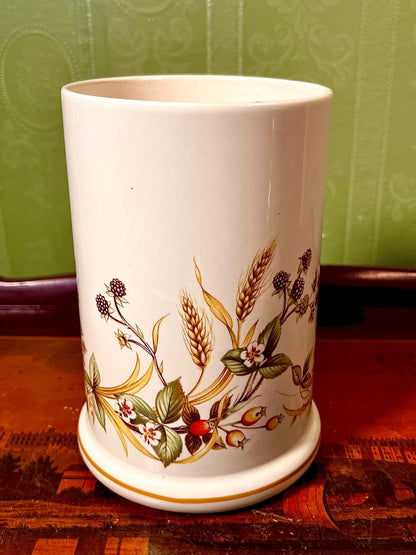 St. Michael Harvest Pottery Utensil Holder 18cm