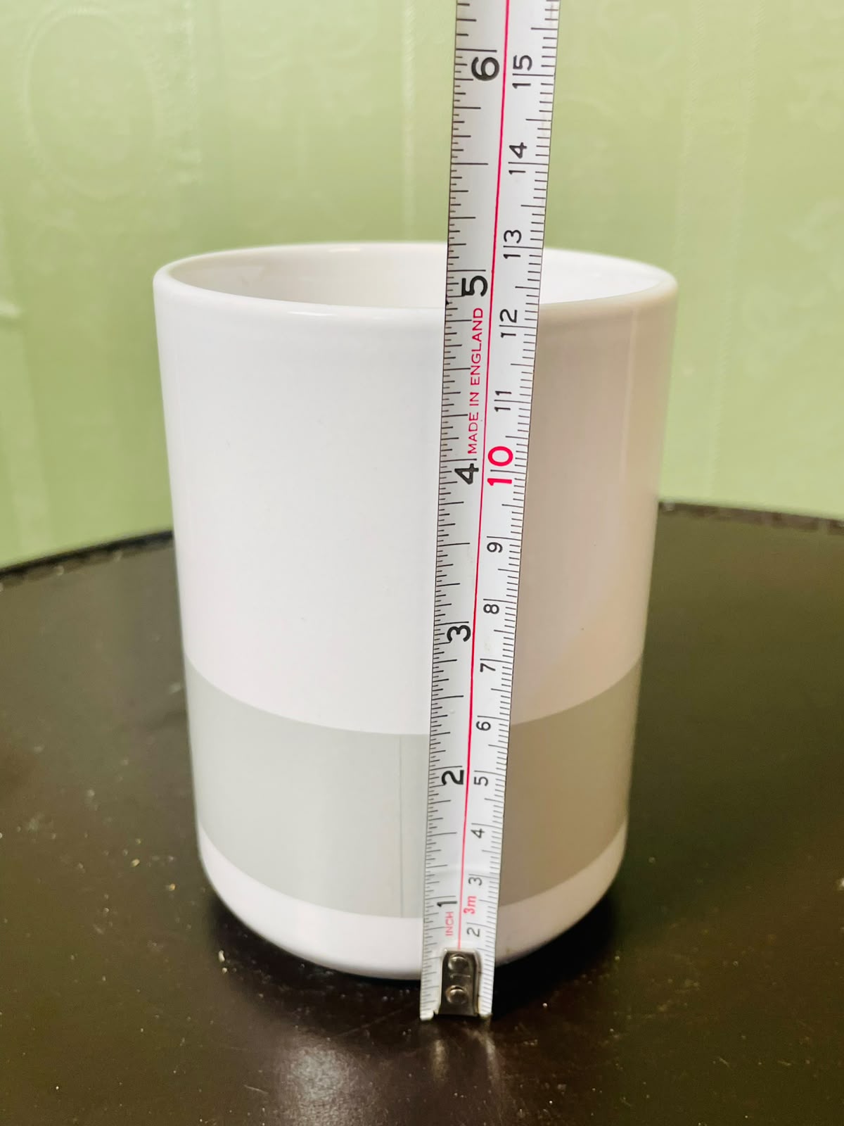 Twinings Ceramic Holder White Grey Colour Block 13 cm