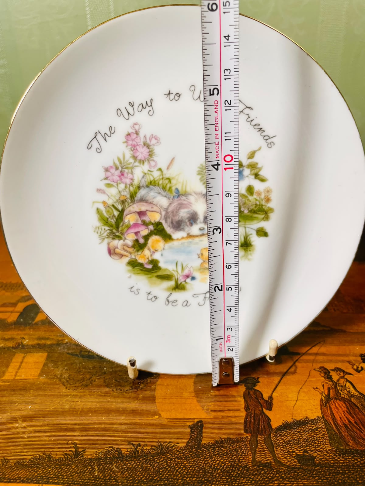 Anneliese Friendship Floral Decorative Plate 15cm