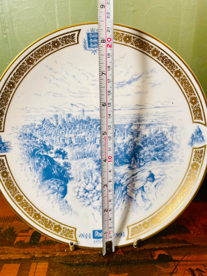 Forbo Lancaster Anniversary Porcelain Wall Plate 21cm