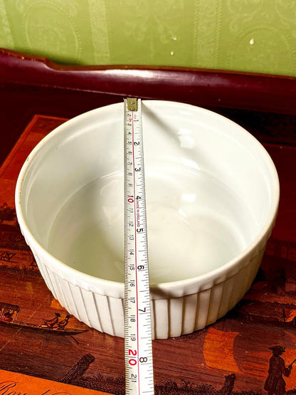 Pillivuyt France Porcelain Oven-Safe Baking Dish 20 cm