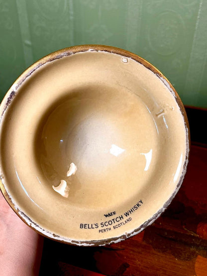 Vintage Bell’s Scotch Whisky Ceramic Decanter 75cl Wade Perth Scotland