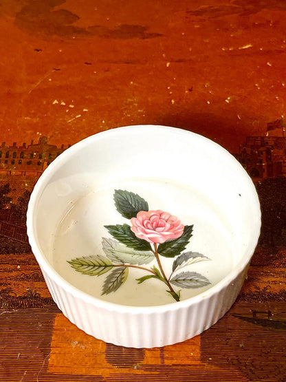 Wedgwood Hathaway Rose Bone China Oven-Safe Ramekin, 3.25 in