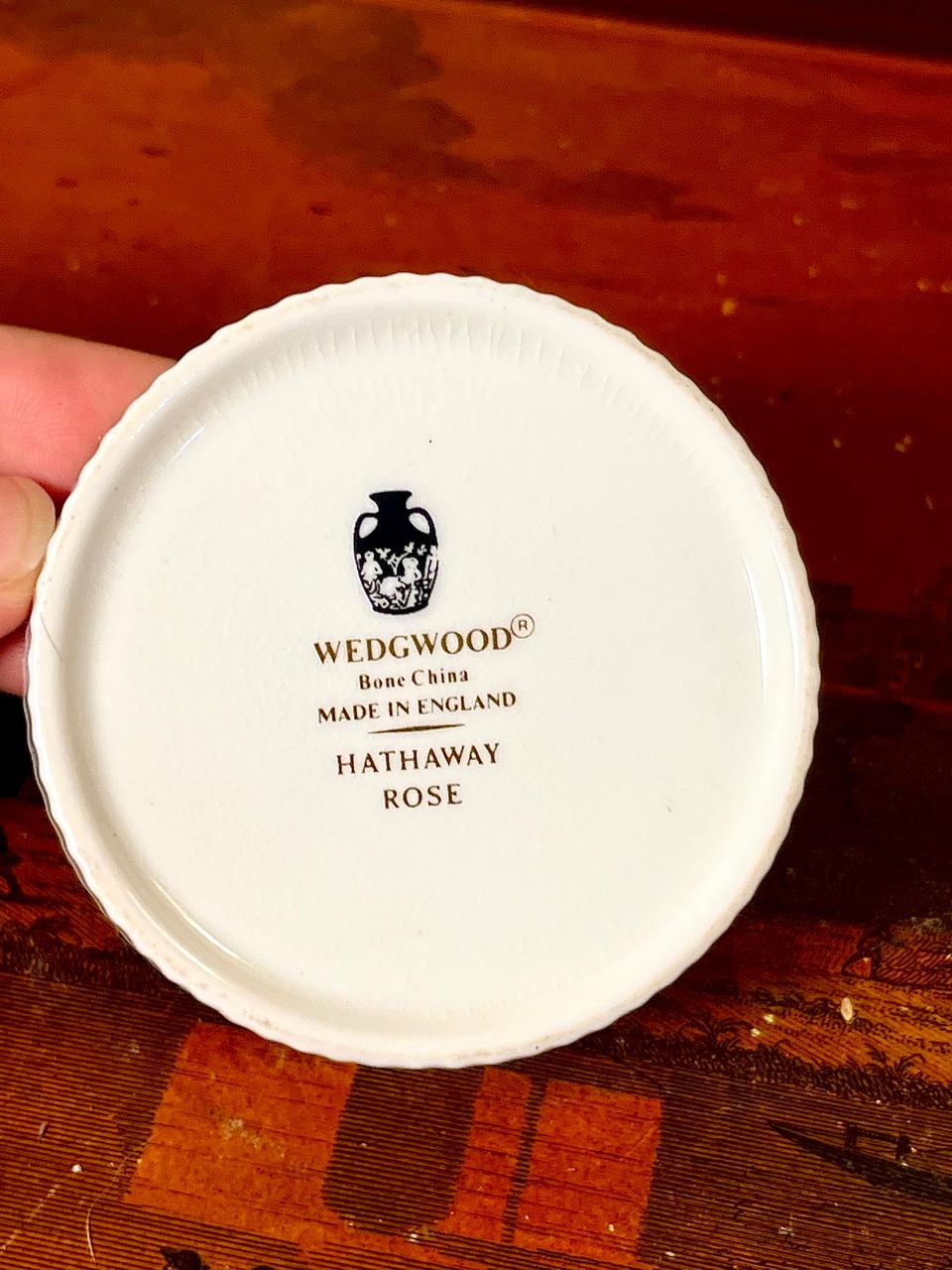 Wedgwood Hathaway Rose Bone China Oven-Safe Ramekin, 3.25 in