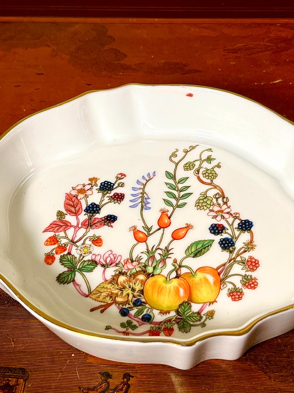Aynsley Somerset Fine Bone China Floral Bowl – 5.25 in