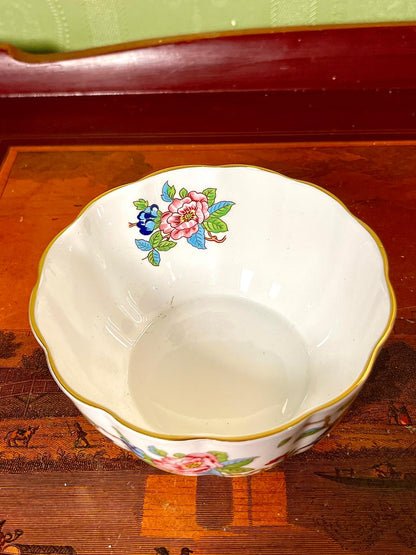 Aynsley Pembroke Var-I-Ete Bone China Bowl – 4.25 in