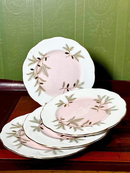 Royal Albert Braemar Bone China Plates – 4 Pieces, 6.25 in
