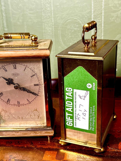 Vintage Tempora & German Quartz Mantel Clocks (Each)