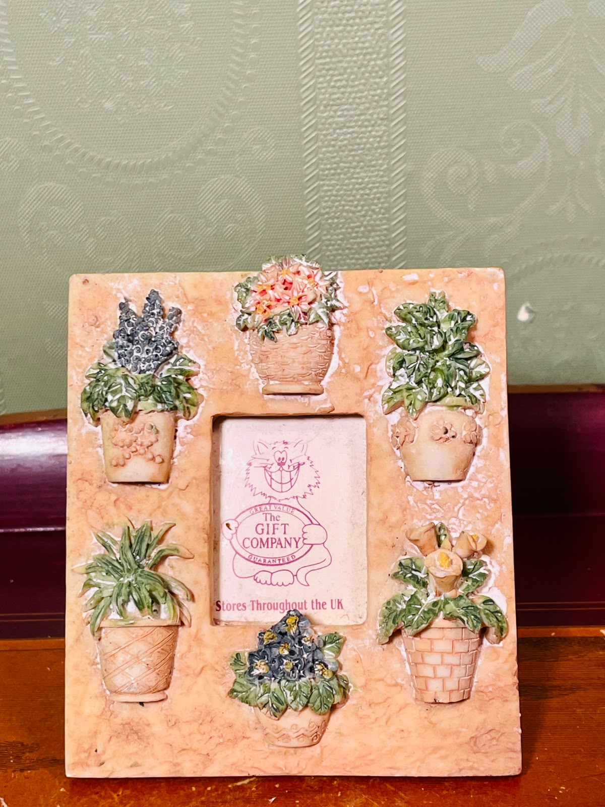 The Gift Company Potted Plant Photo Frame Approx. 9cm