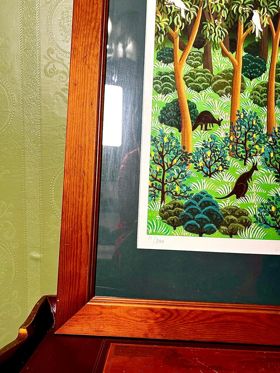 Ursula Kerssling Limited Edition Australian Wildlife Art Watercolor Painting 11/300