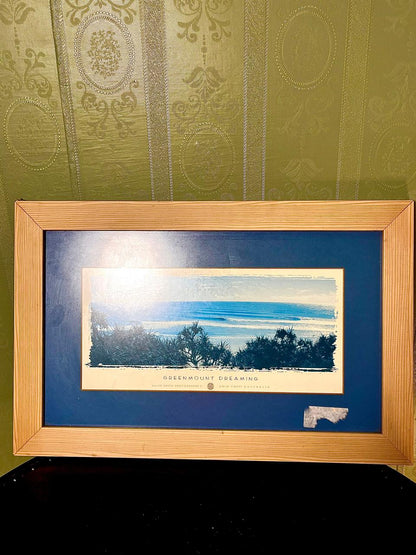 Greenmount Dreaming Gold Coast Australia Framed Picture 48cm