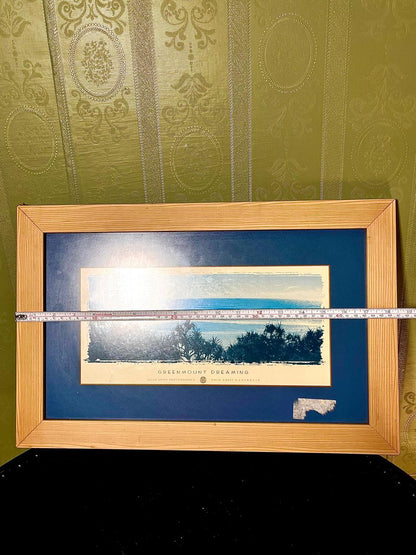 Greenmount Dreaming Gold Coast Australia Framed Picture 48cm