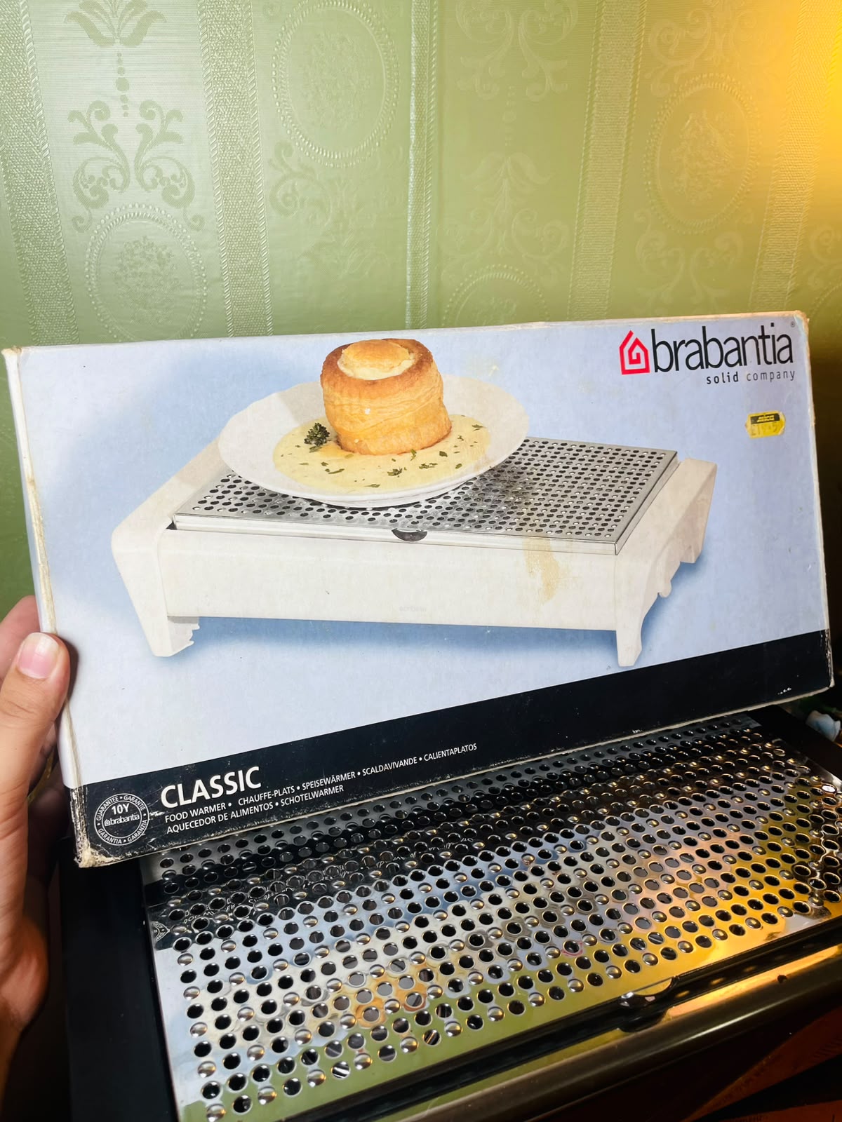 Brabantia Classic Dual Tealight Food Warmer 36 cm