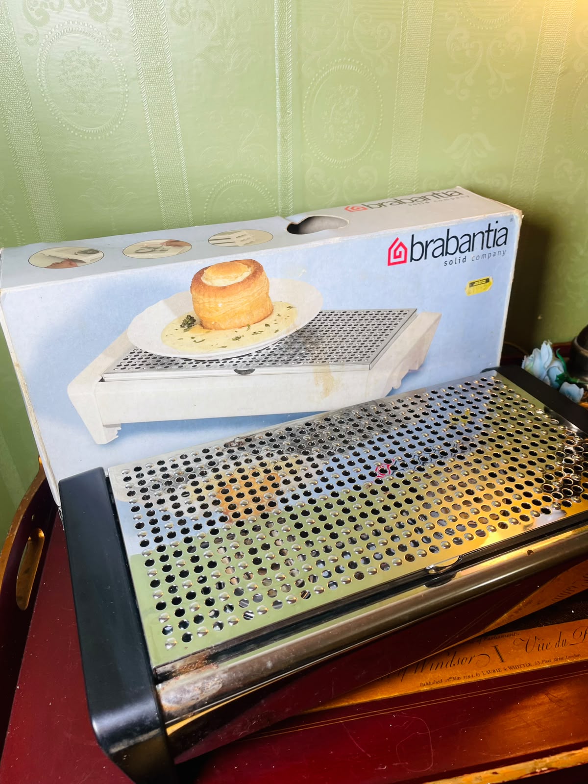 Brabantia Classic Dual Tealight Food Warmer 36 cm