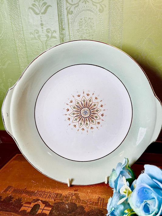 Grindley Ironstone Floral Serving Platter 23 cm