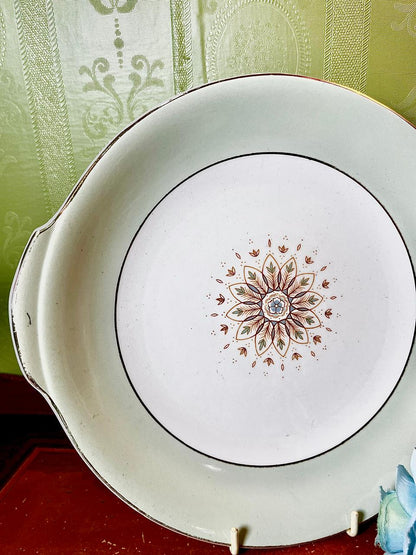 Grindley Ironstone Floral Serving Platter 23 cm