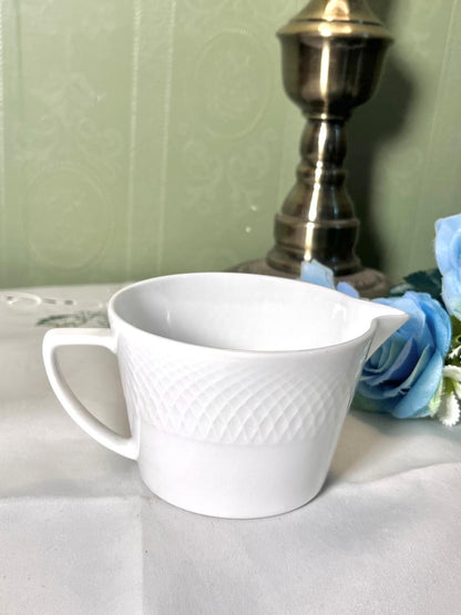Demo Designs White Textured Ceramic Jug 10cm