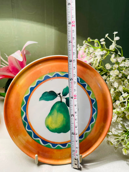 Pear Design Melamine Spoon Rest – Approx. 8 Inches