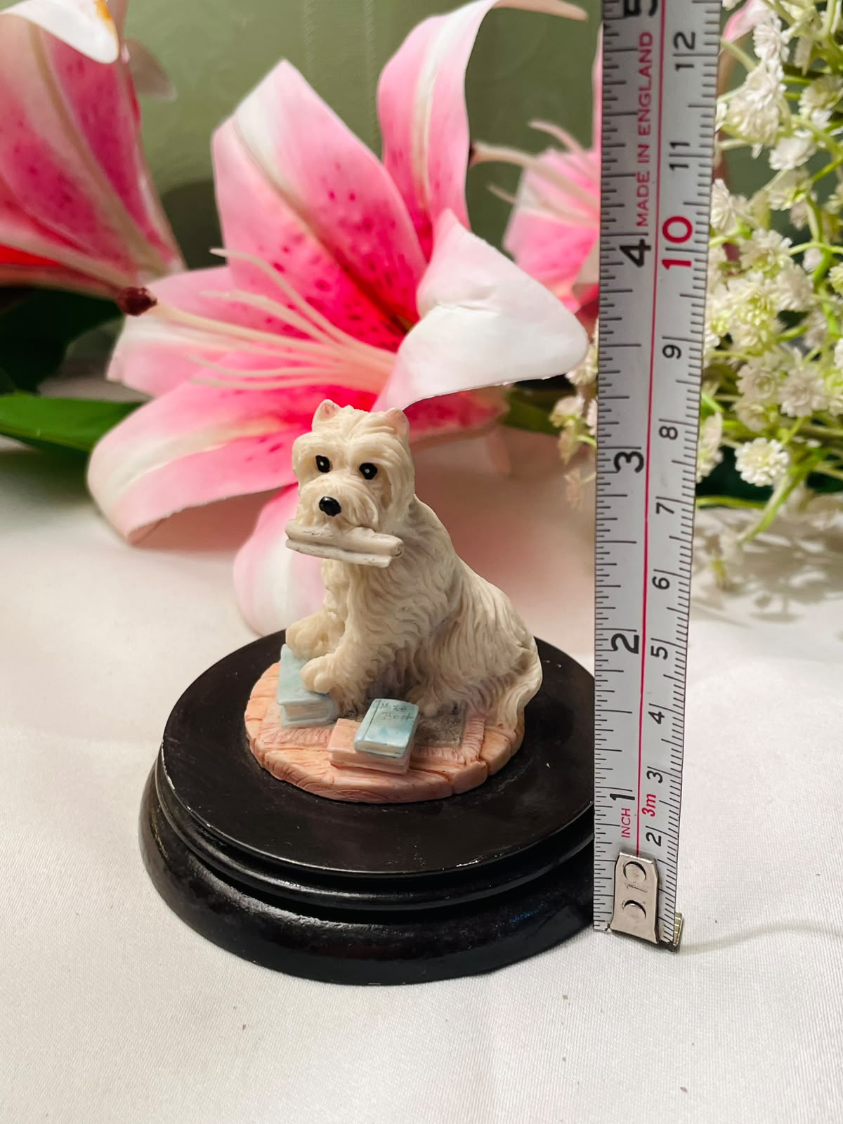 Westie Dog Miniature Decor Figurine – Approx. 3 Inches