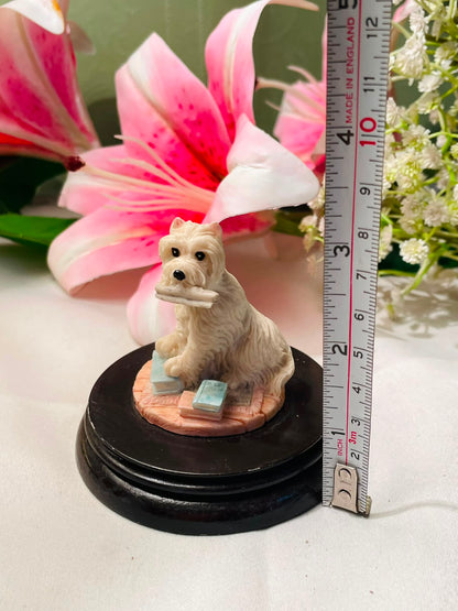 Westie Dog Miniature Decor Figurine – Approx. 3 Inches