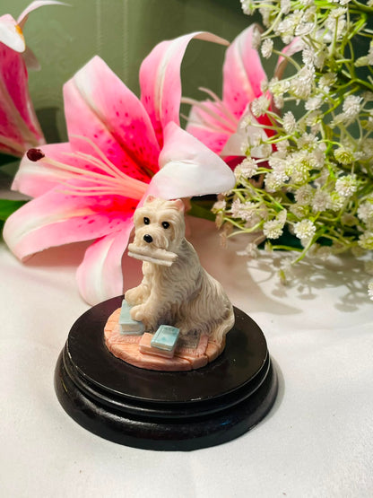 Westie Dog Miniature Decor Figurine – Approx. 3 Inches