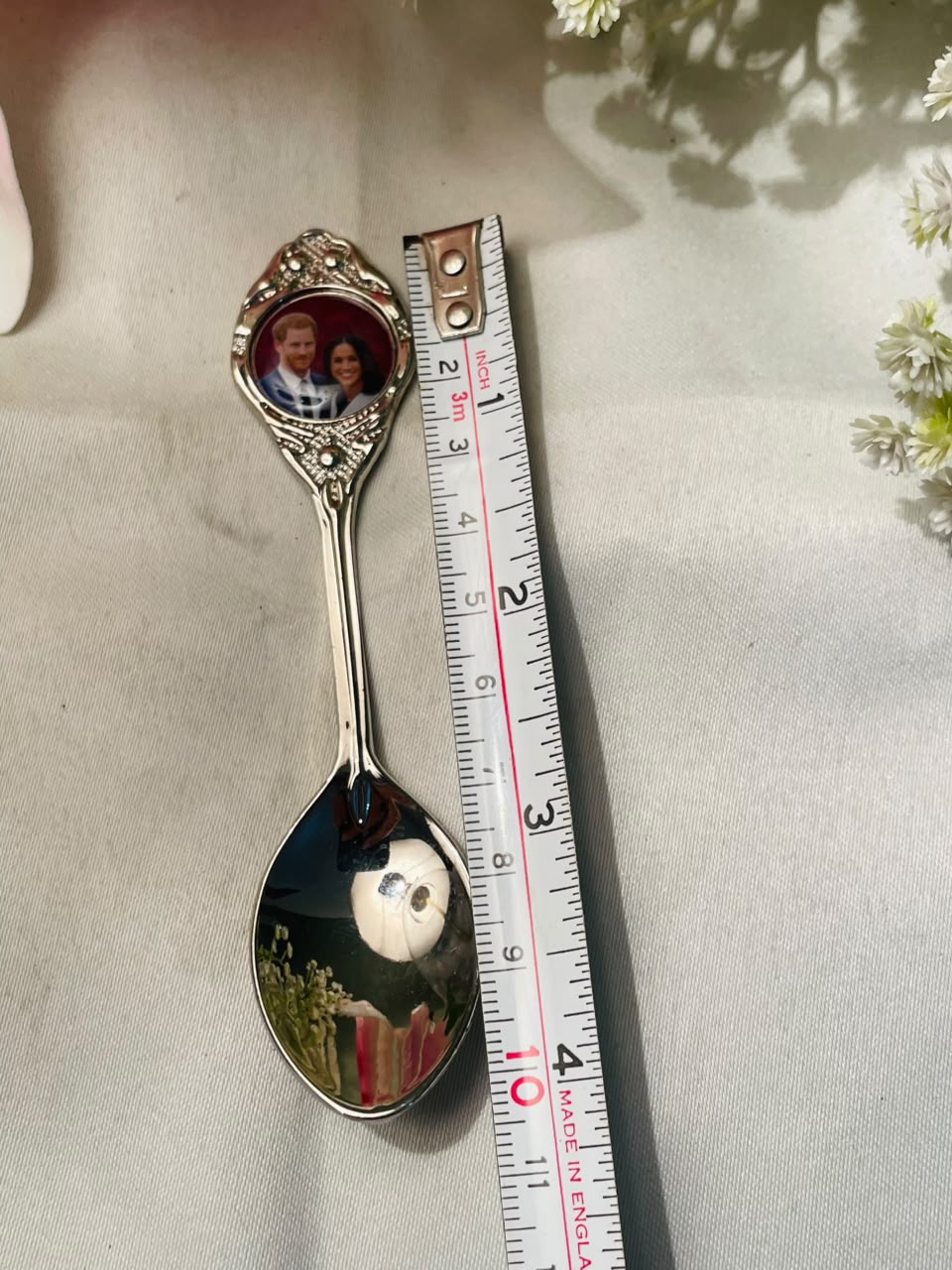 Prince Harry Commemorative Silver-Tone Spoon – Approx. 4 Inches