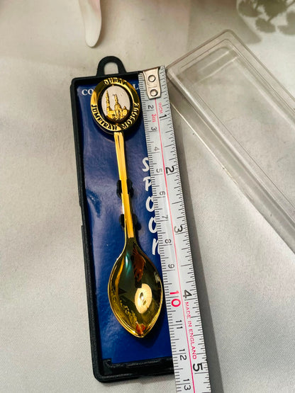 Dubai Jumeirah Mosque Gold-Tone Souvenir Spoon – 4.5 Inches