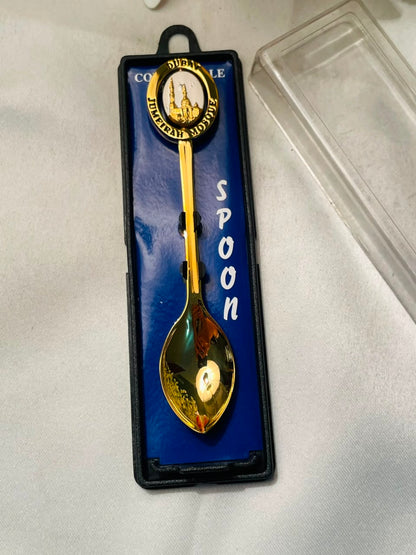 Dubai Jumeirah Mosque Gold-Tone Souvenir Spoon – 4.5 Inches