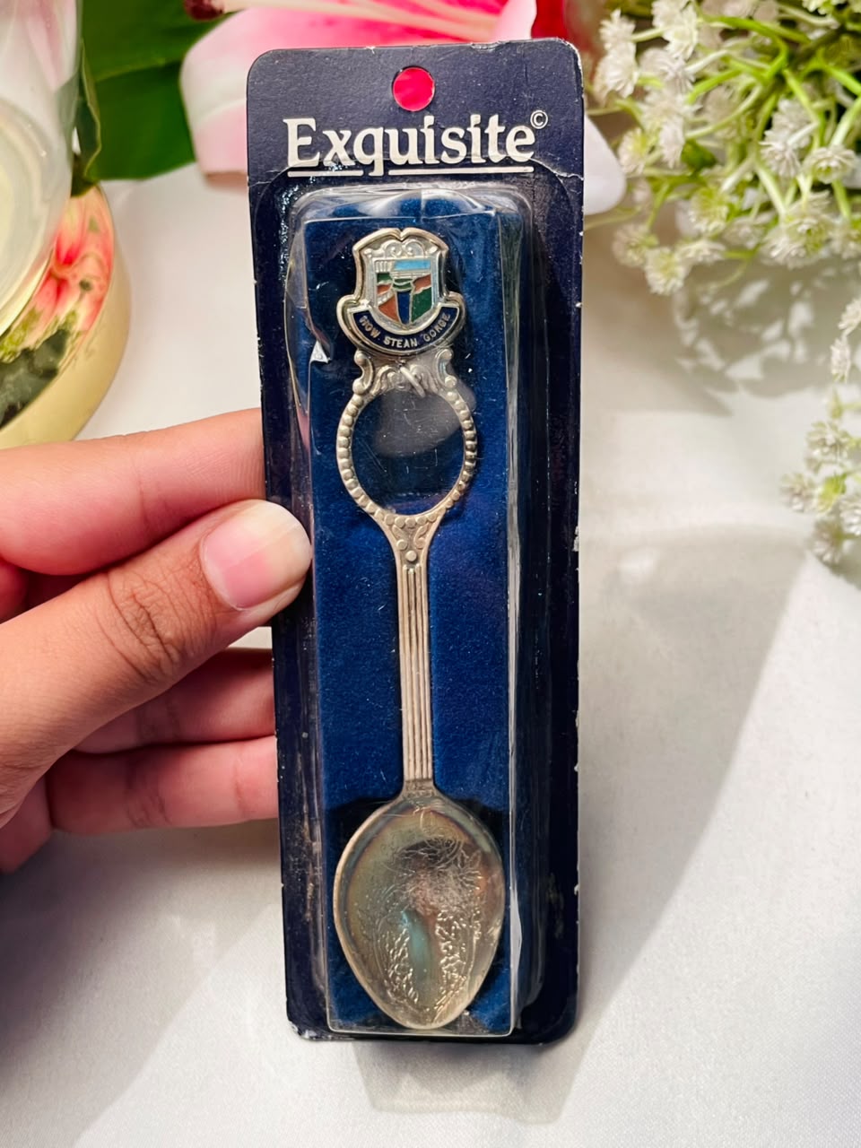 Exquisite Sitia Crete Silver-Plated Collectible Souvenir Spoon