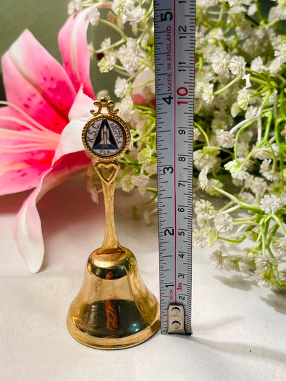 U.S. Space Shuttle Gold-Tone Souvenir Bell 10cm
