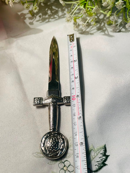 Dinan Silver-Tone Souvenir Letter Opener – 6.5 Inch