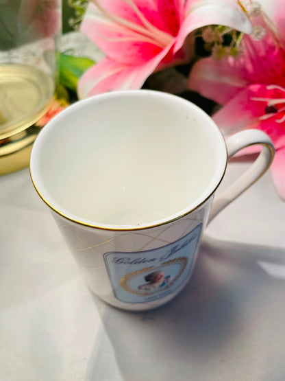 Golden Jubilee 1952–2002 Ceramic Commemorative Mug 10 cm