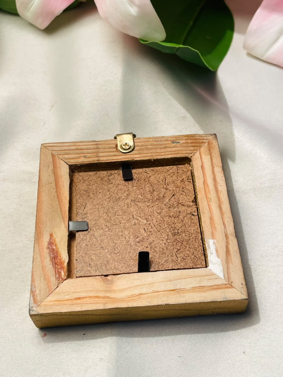 Gold-Tone Mini Photo Frame Approx. 3.5 Inch