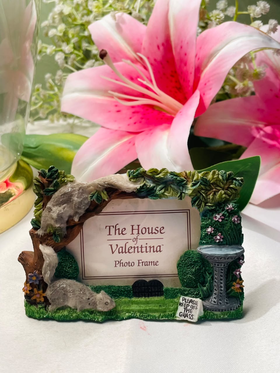 The House of Valentina Woodland Photo Frame Approx. 4 Inch