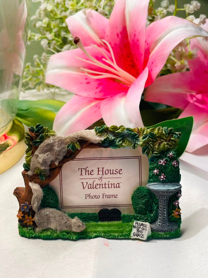 The House of Valentina Woodland Photo Frame Approx. 4 Inch