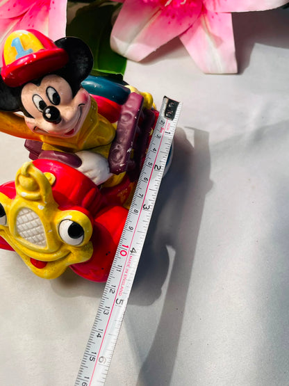 Mickey Mouse Racing Car Figurine 13 cm