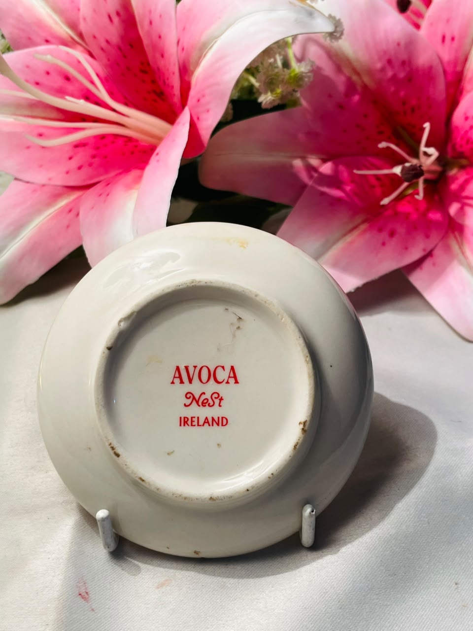 Avoca Nest Ireland Button Pattern Small Plate 4 Inch