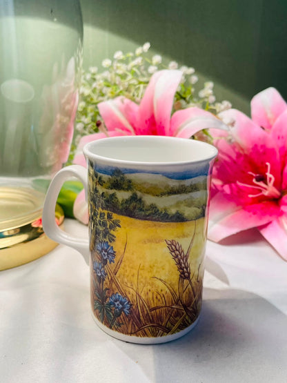Fine Bone China English Countryside Mug Approx. 4.5 Inch