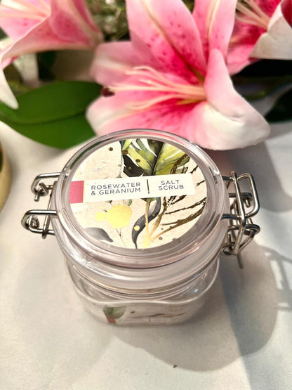 Clear Crystal Clamp-Lid Storage Jar 9cm