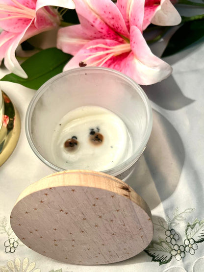 Sand + Fog Ocean & Sea Salt Candle Wooden Lid 10cm