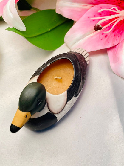 Duck-Shaped Decorative Candle Holder, 10 cm