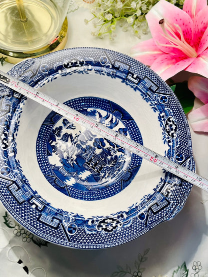 Swinnertons Old Willow Blue & White Serving Bowl 26 cm