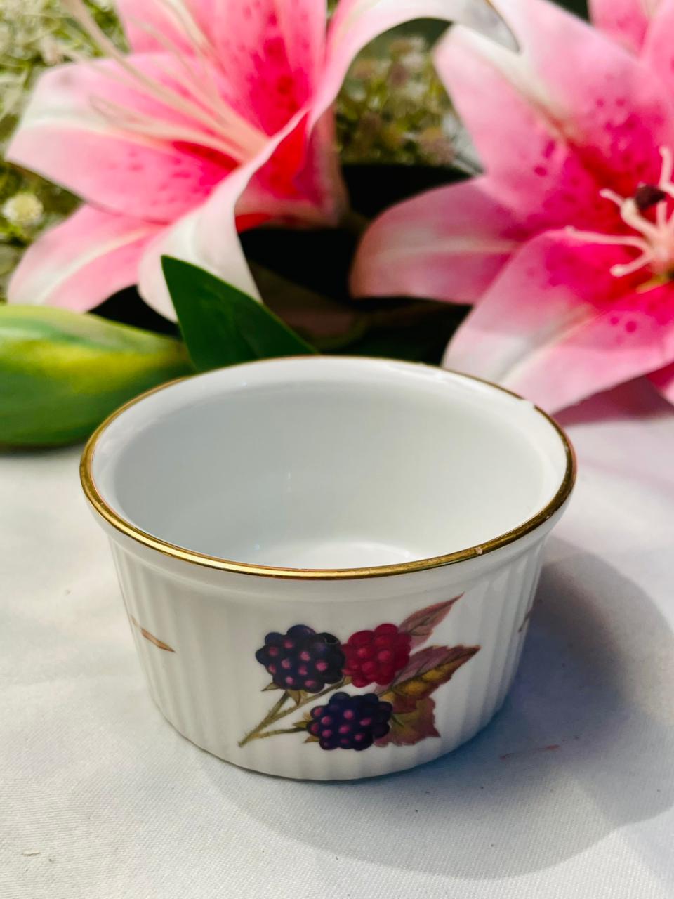 Royal Worcester Evesham Oven-Safe Ramekin – 8cm