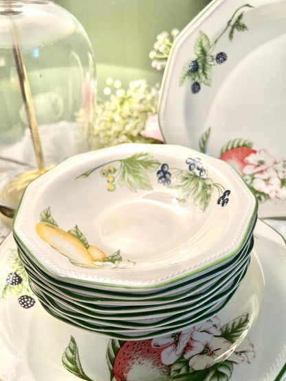 Churchill Chartwell Collection Fruit 18-Piece Dinner Set