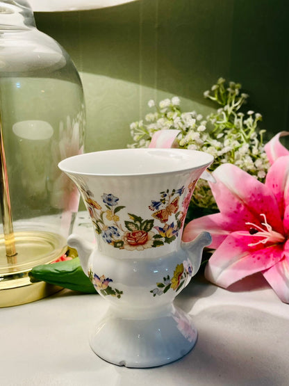 Aynsley Cottage Garden Bone China Urn Vase – 5.75in