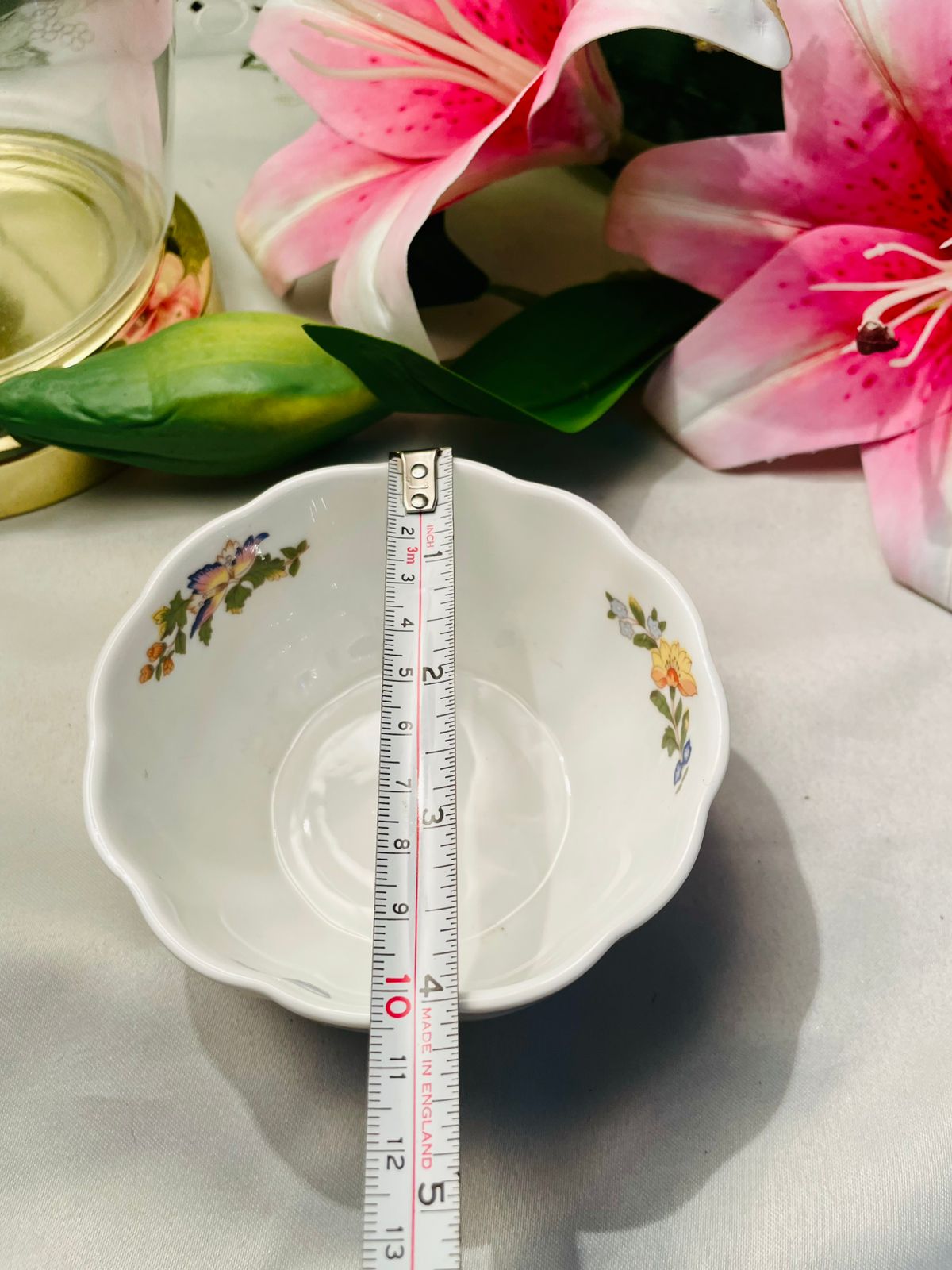 Aynsley Cottage Garden Var-i-ete Bone China Bowl – 4in