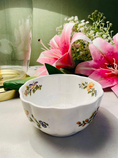 Aynsley Cottage Garden Var-i-ete Bone China Bowl – 4in