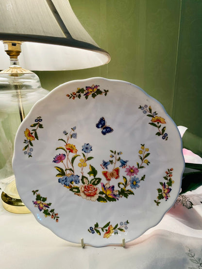 Aynsley Cottage Garden Bone China Serving Bowl – 10in
